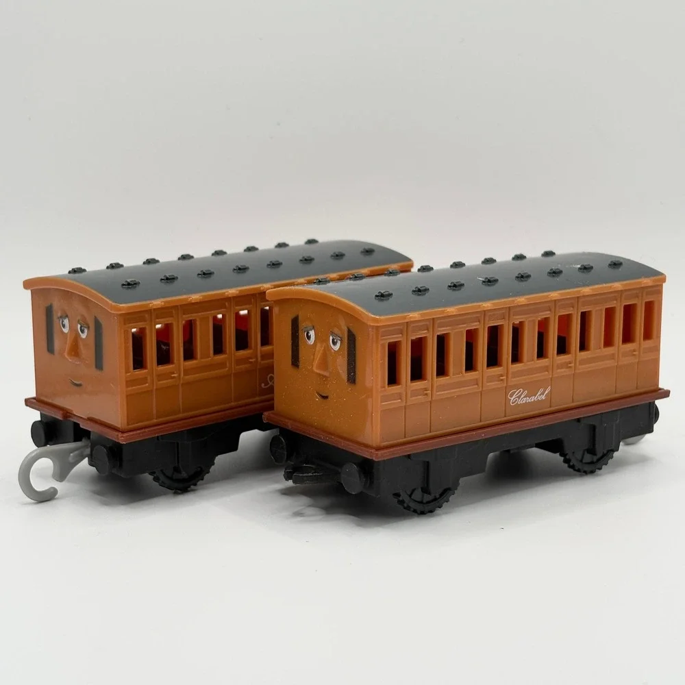 2019 Thomas & Friends Trackmaster Annie & Clarabel Coach Car Trains Works Mattel